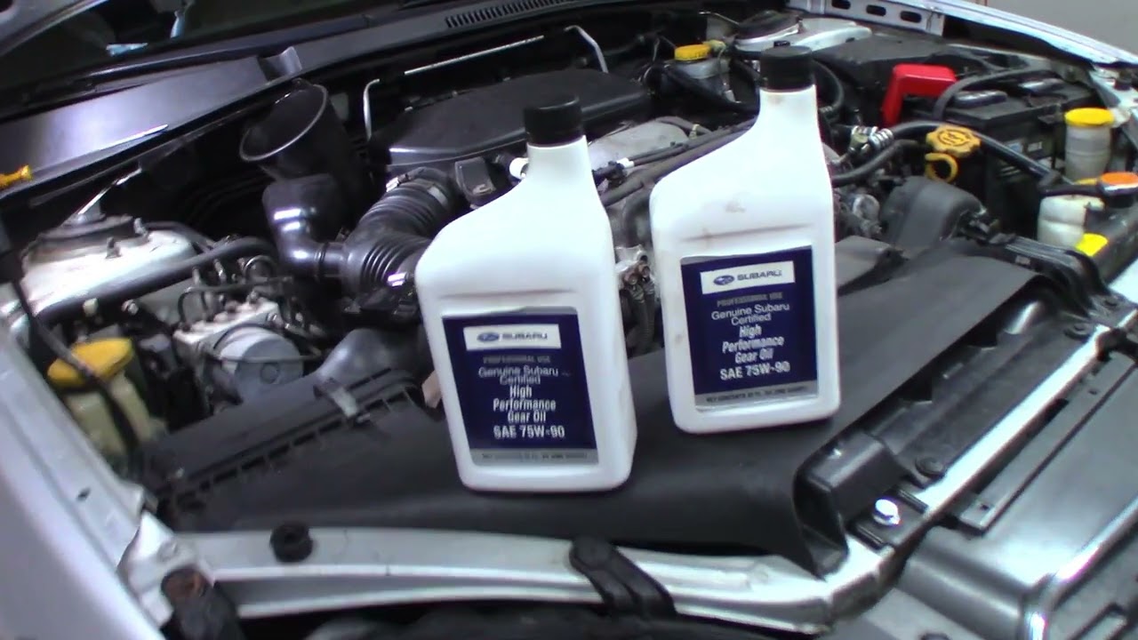 2006 Subaru Outback Front differential fluid change