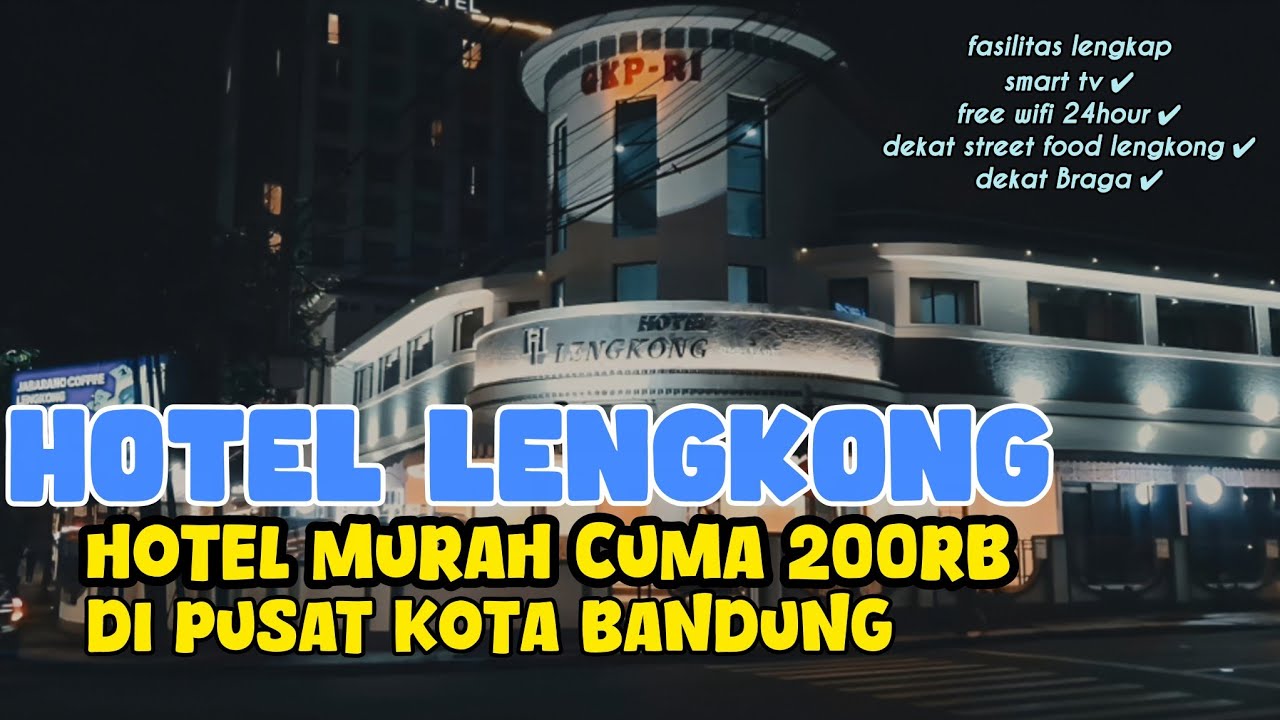 Hotel Bintang Dua Rasa Bintang Lima !! Tarif Per Malam Cuma 200Rb || Review Hotel Lengkong - Bandung