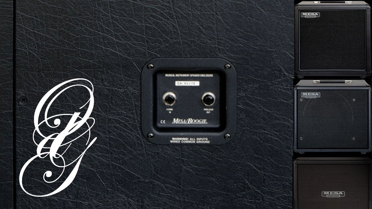 Mesa 1X12 shootout : Mini recto, 1X12 rectifier, Thiele - Part 2, Low tuning