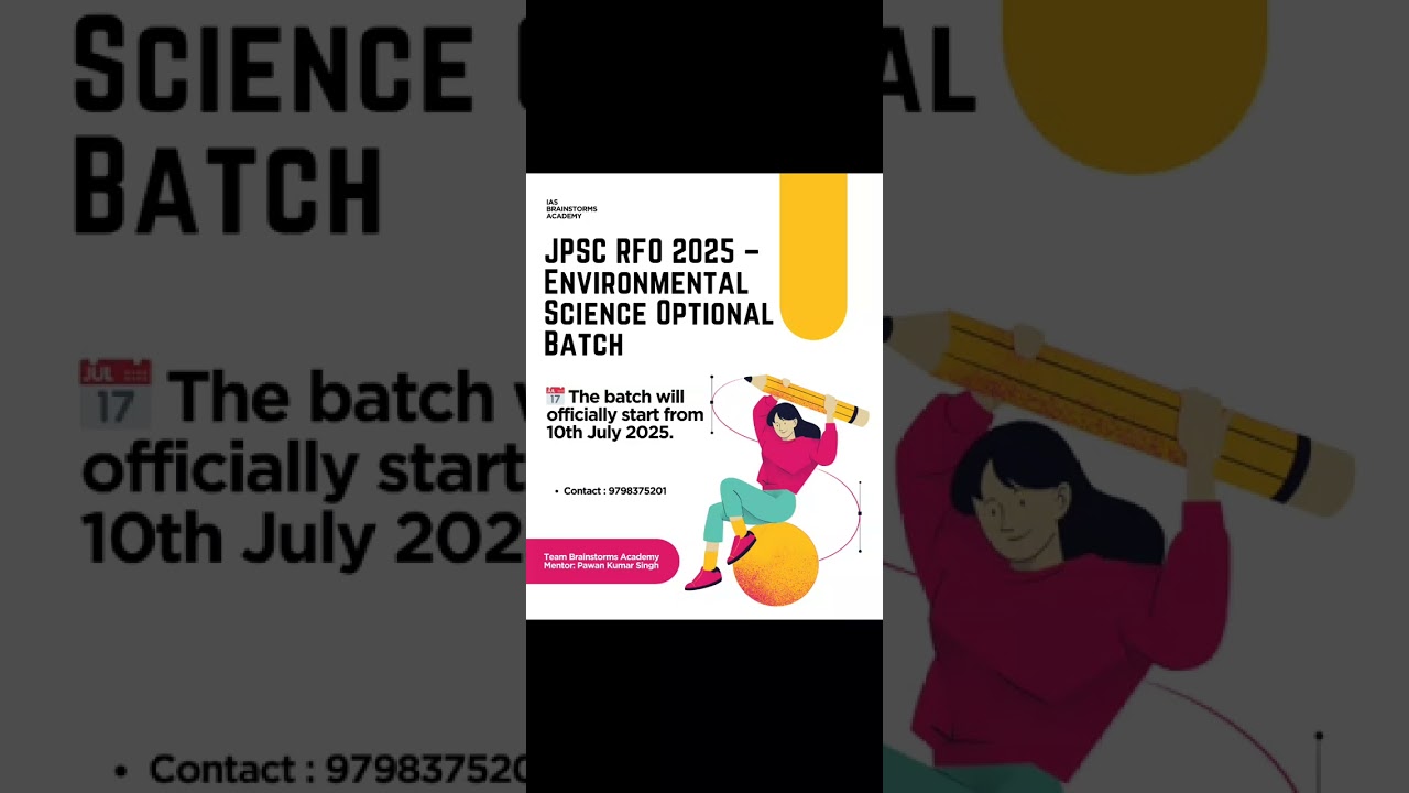 JPSC RFO Answer key l Environmental science optional notes #jpsc #jpsc_rfo #jpscrfo #jpscnotes