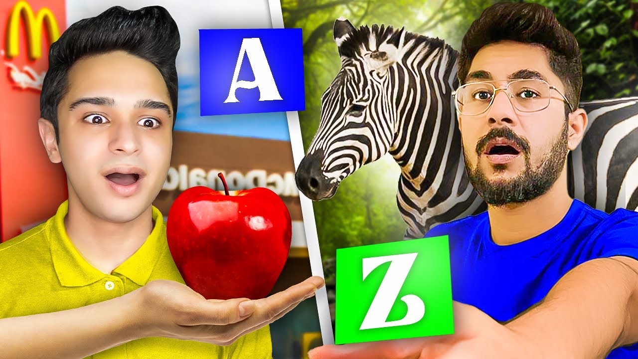 A To Z Food Challenge For 20,000Rs.