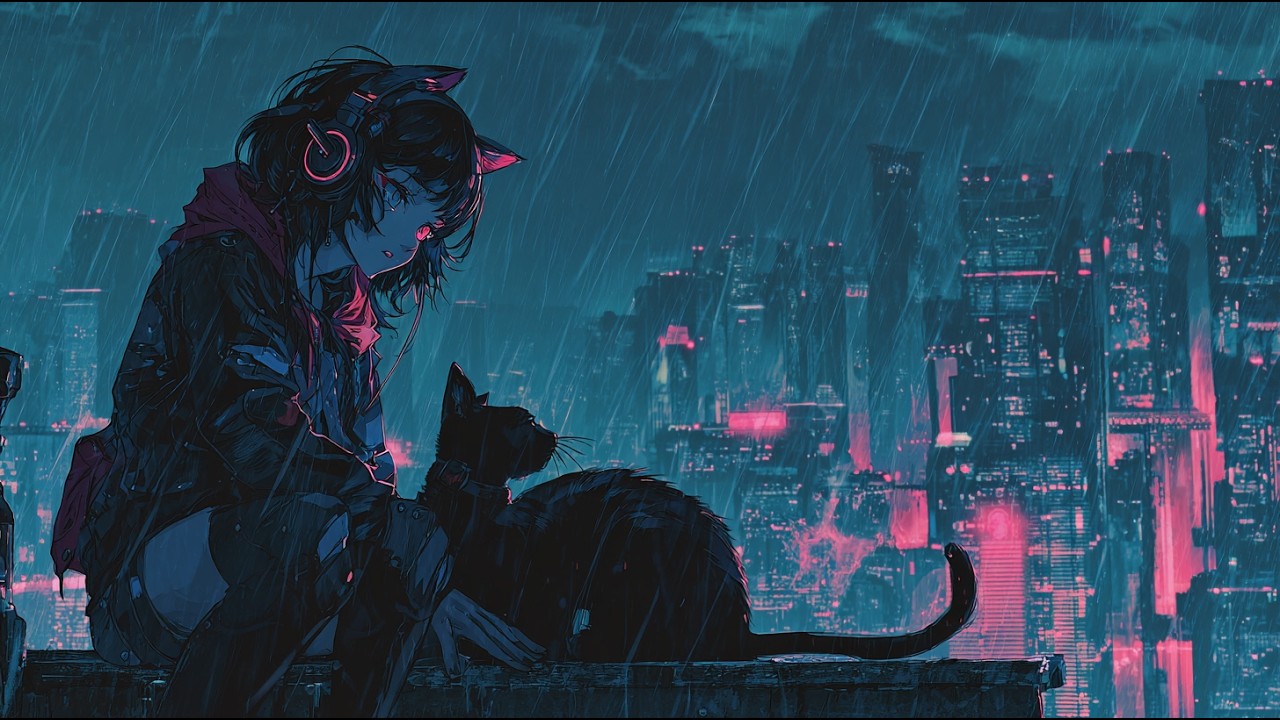 Neon Heartbreak 💔 1 Hour Dark Synthwave & Goth for Emotional Release