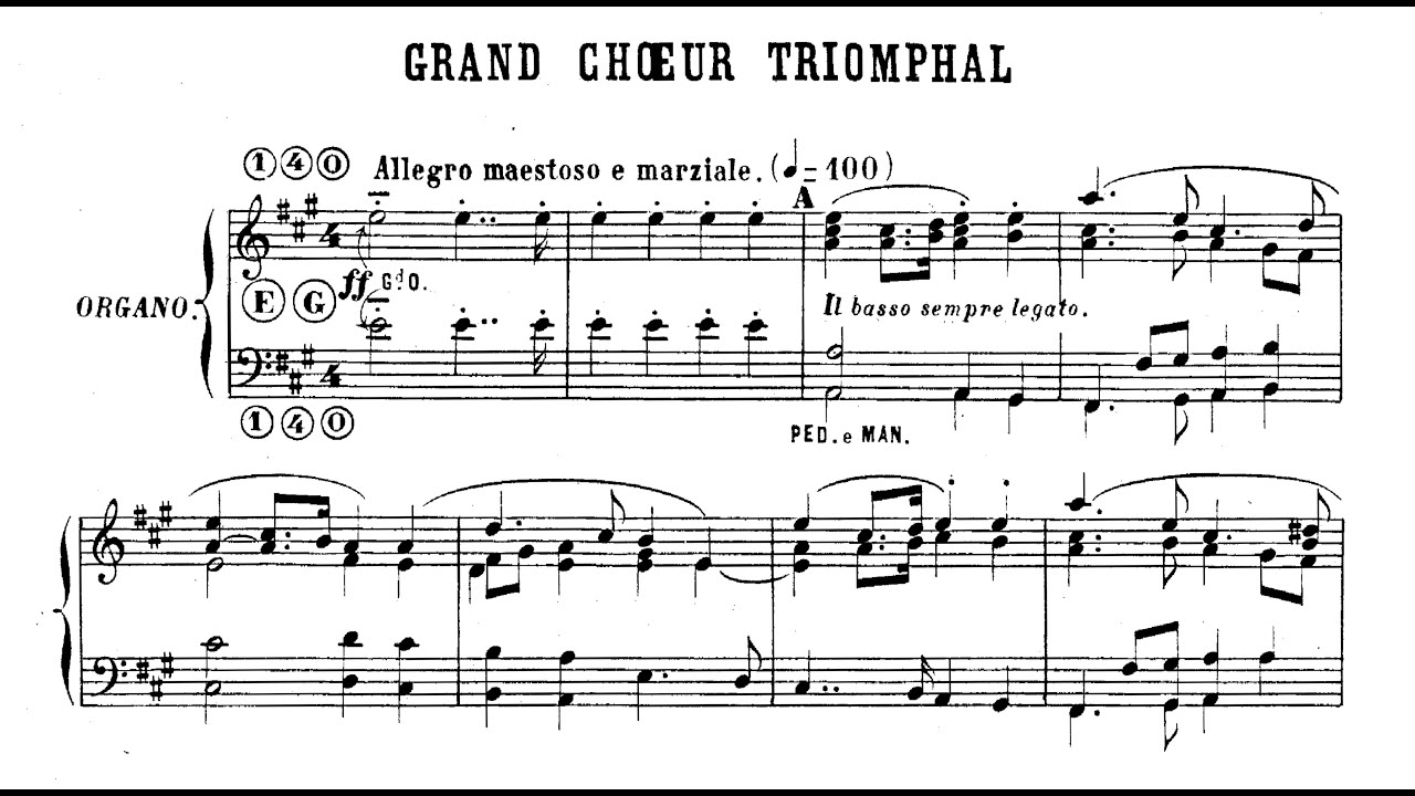 Guilmant: Grand Choeur triomphal op. 47 Nr. 2