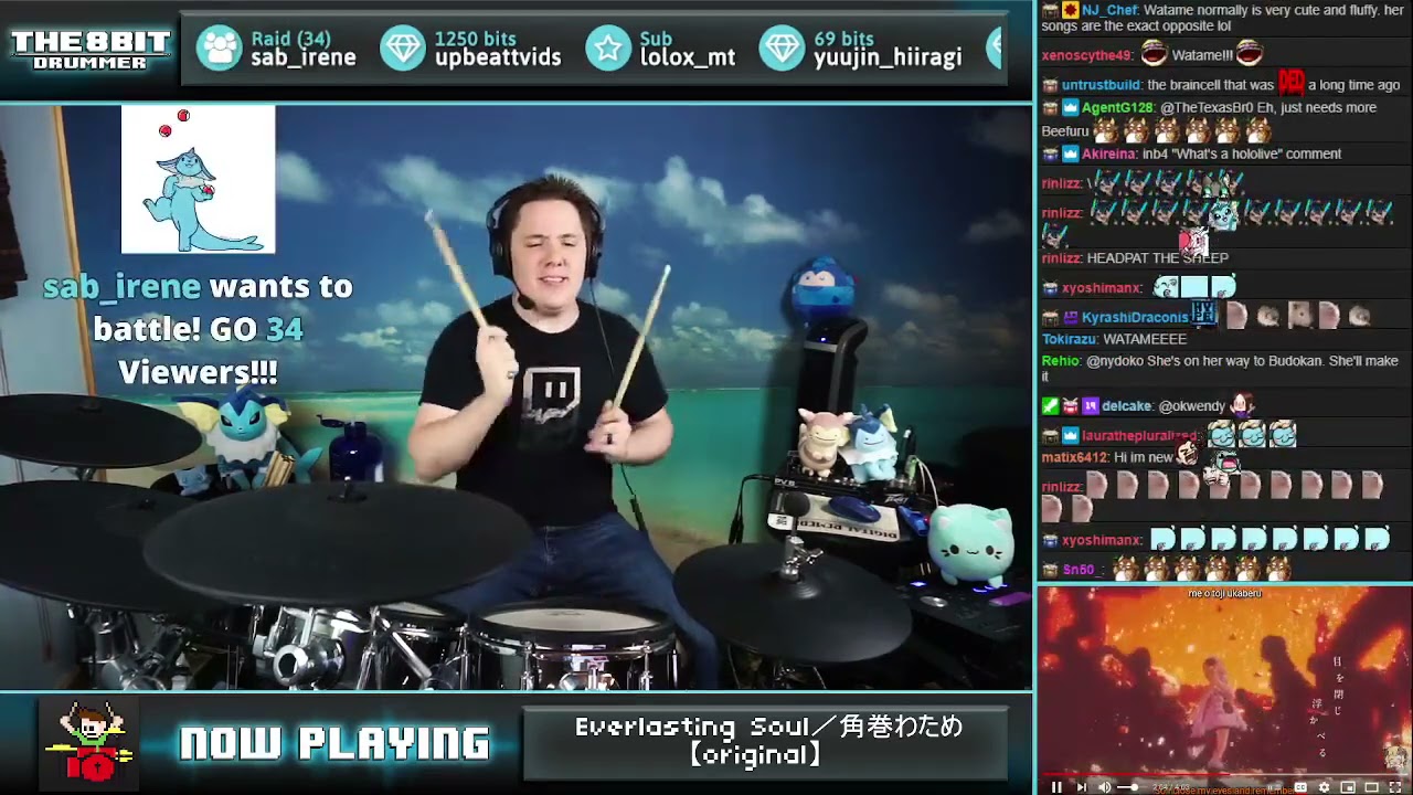 The8BitDrummer // Tsunomaki Watame - Everlasting Soul