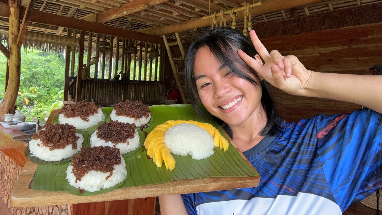 Mango Sticky Rice Vs Puto Maya | a snack from diff culture that made out of glutinous rice | BoholPH