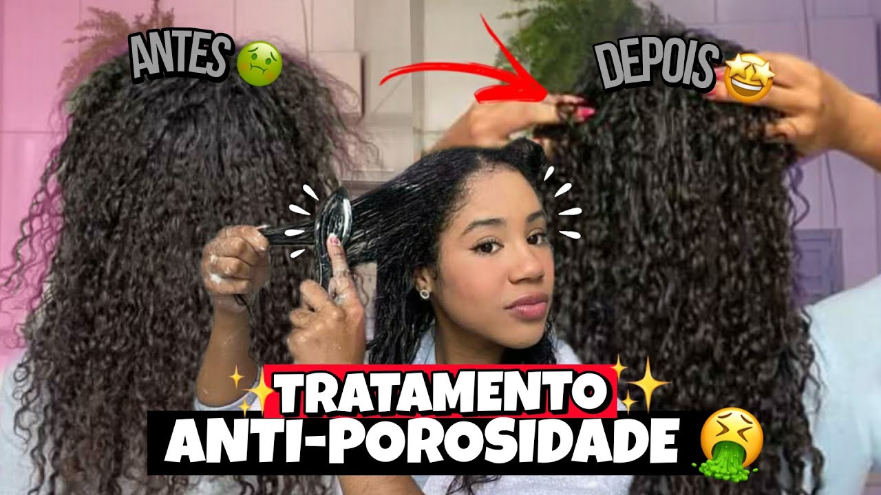 😱 TRATAMENTO QUE É CAPAZ DE DIMINUIR O CABELO POROSO!