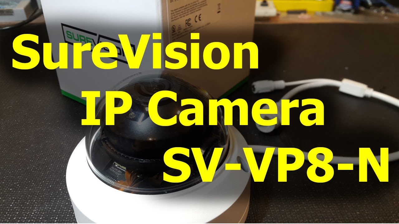 IP Security Camera: SureVision SV-VP8-N