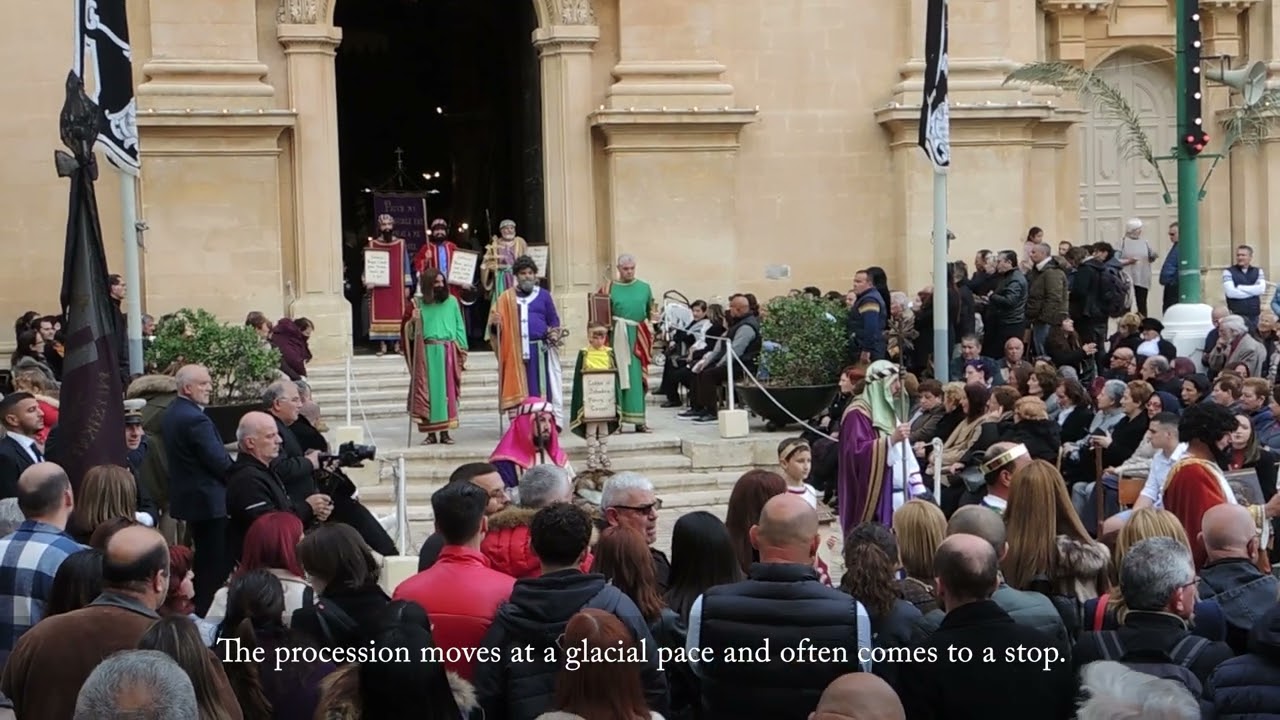 Good Friday procession in Naxxar, Malta