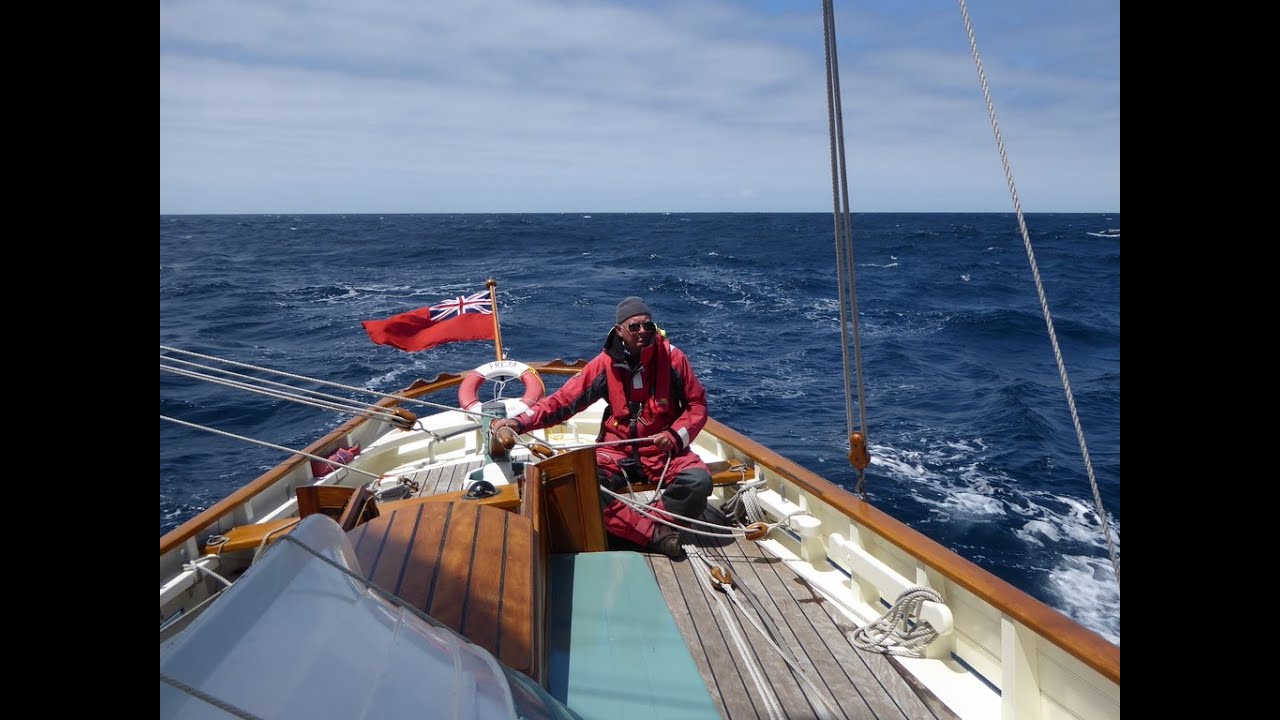 Where is the helmsman?