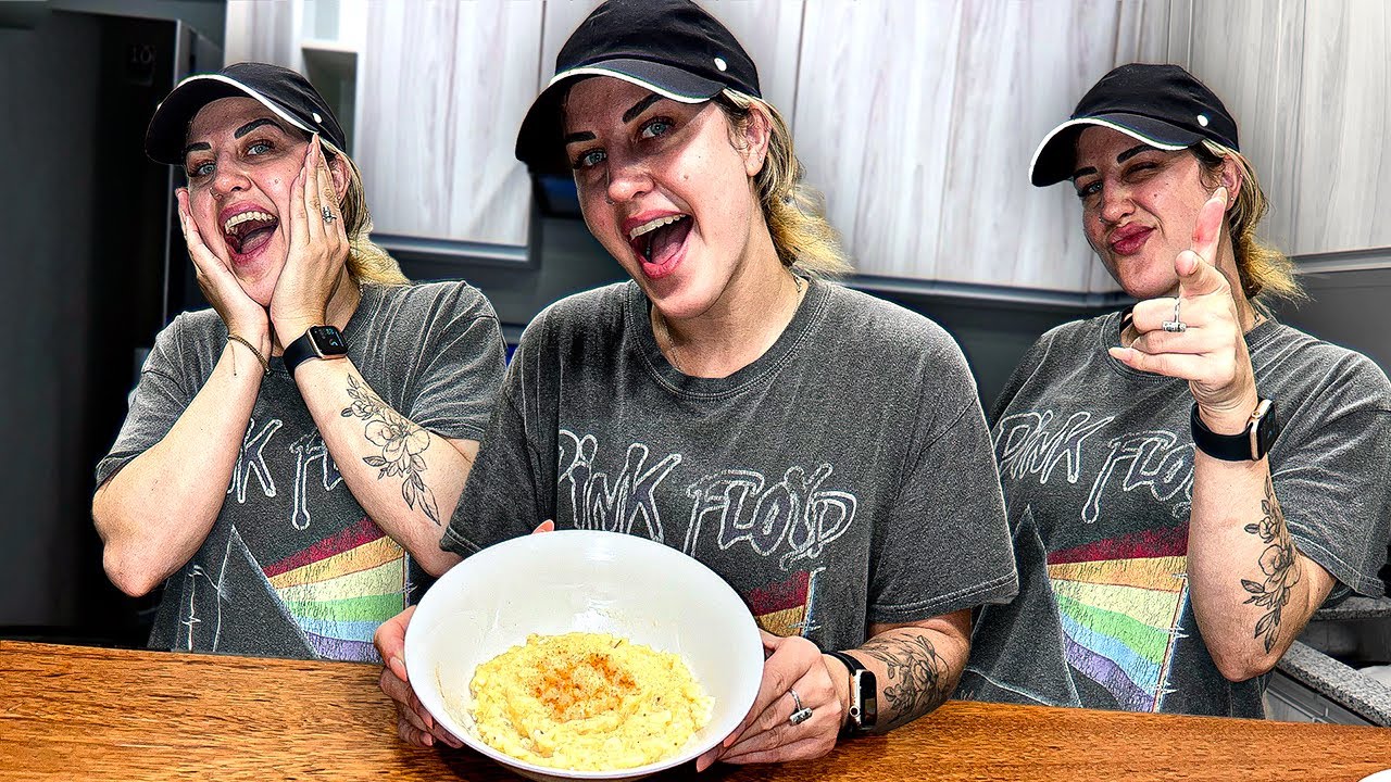 LA GRINGA APRENDE A COCINAR ARROZ CON LECHE