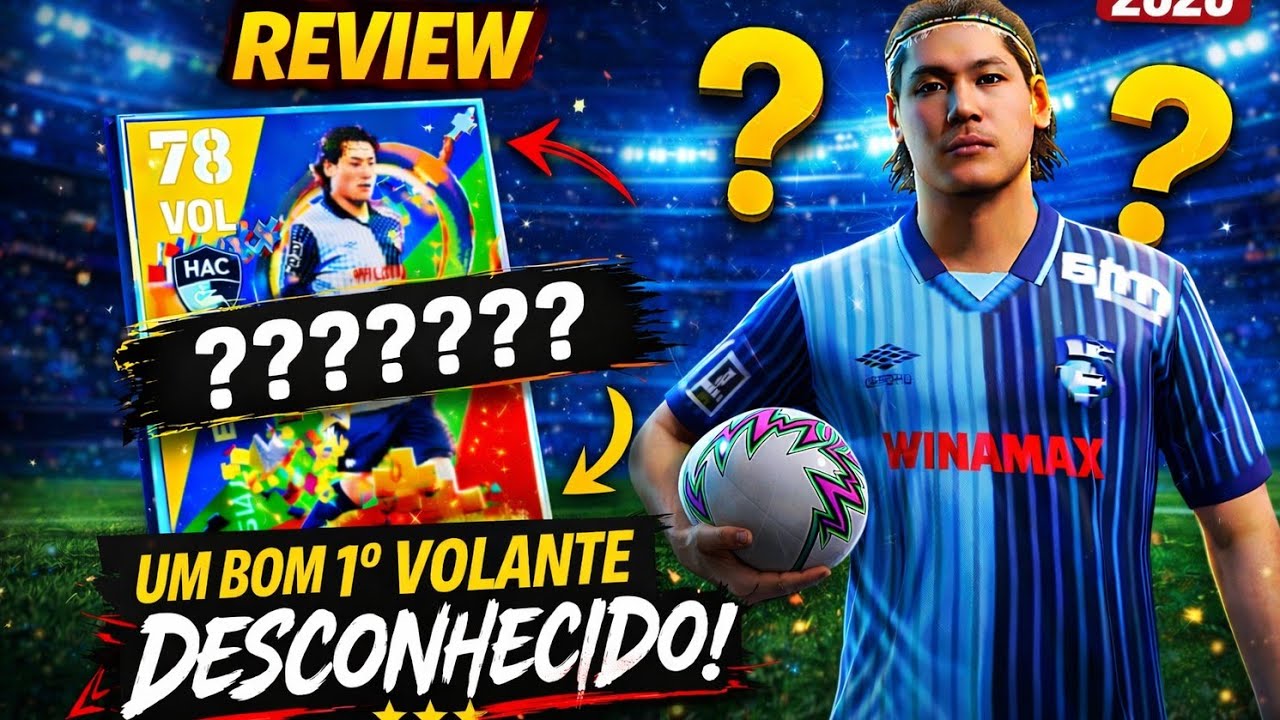 NOVO PRIMEIRO VOLANTE que passou DESPERCEBIDO no eFootball 26 pode te SURPREENDER