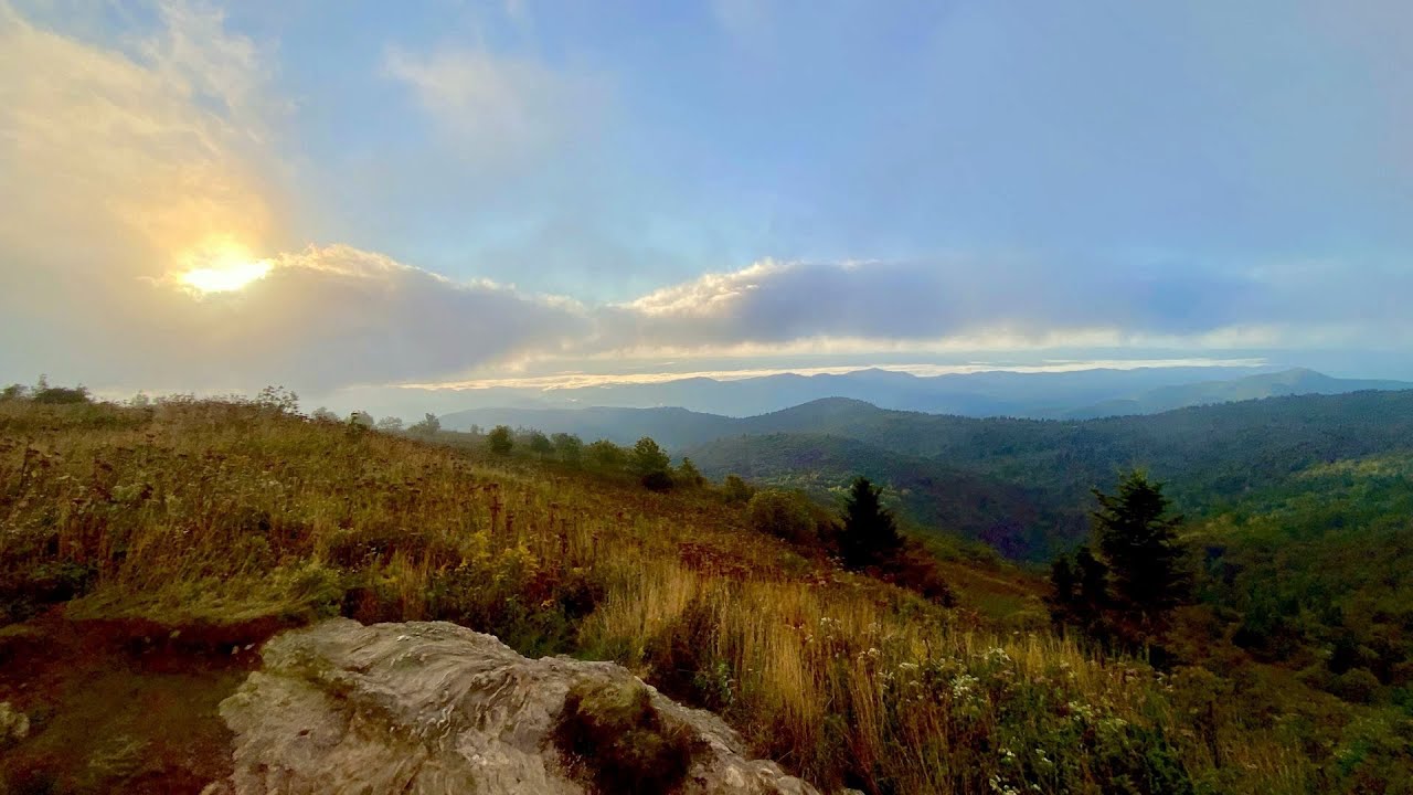 EPIC Sunrise Hike Art Loeb Trail to Black Balsam Knob, North Carolina