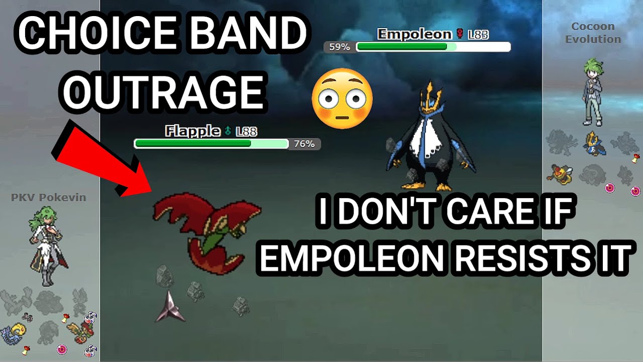 Choice Band Flapple Does Too Much Damage! (Pokemon Showdown Random Battles) (High Ladder)