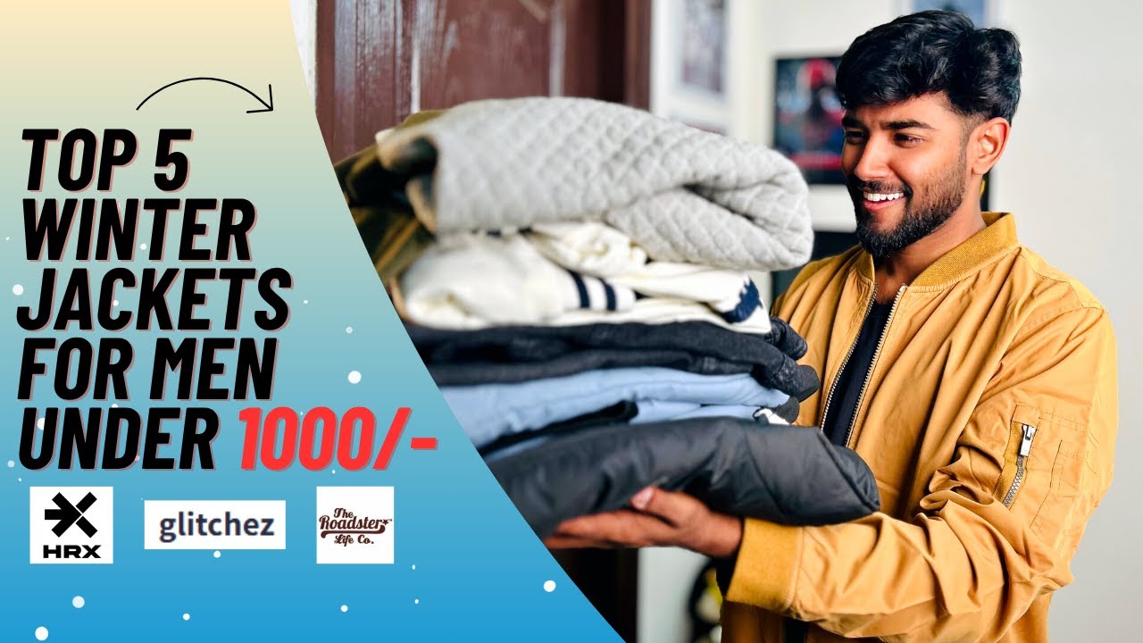 5 Jackets You Need This Winter Under 1000/- | HRX, Glitchez, Roadster | Myntra Haul | Reviewture