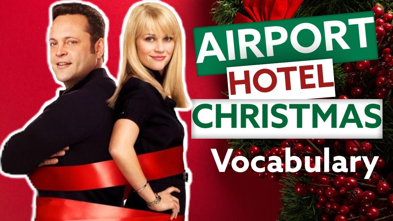 Airport, Hotel and Christmas Vocabulary | Russian with Movies | New Year in Russia