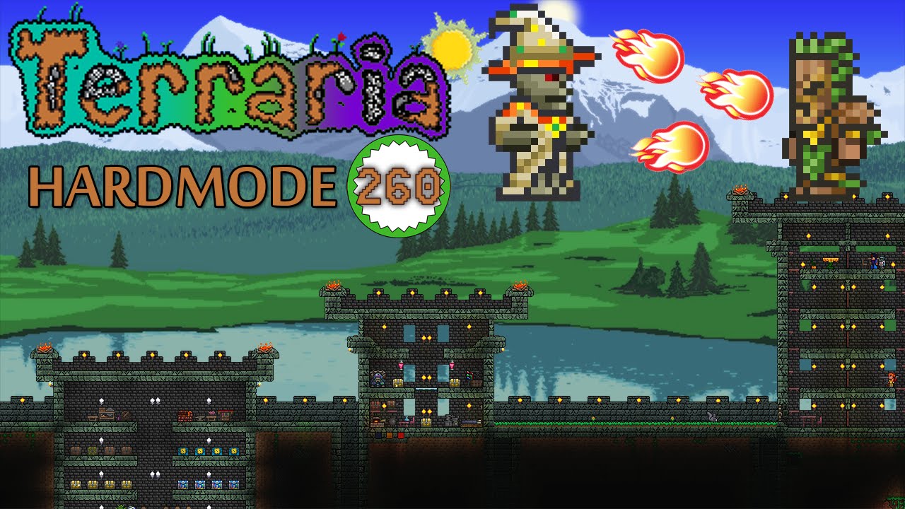 Terraria - KILLED BY A RUNE WIZARD