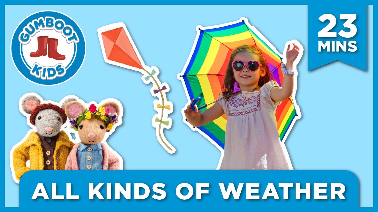 All Kinds Of Weather 🌨️ Gumboot Kids l Learn About Weather l Mystery Videos For Kids