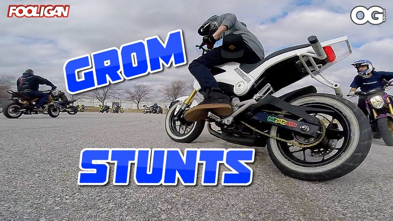 Grom Squad Stunts | 125cc MADNESS!