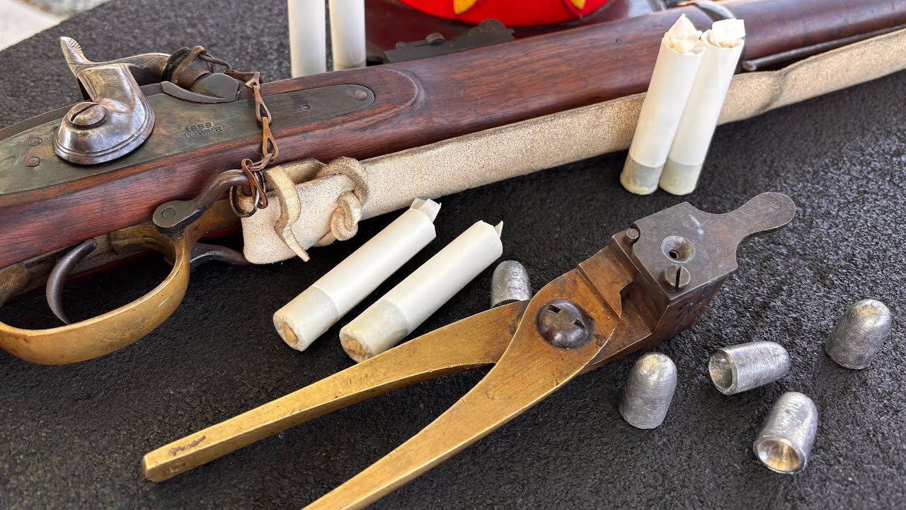 Shooting P/53 Enfield Pritchett bullets from an original Civil War bullet mold