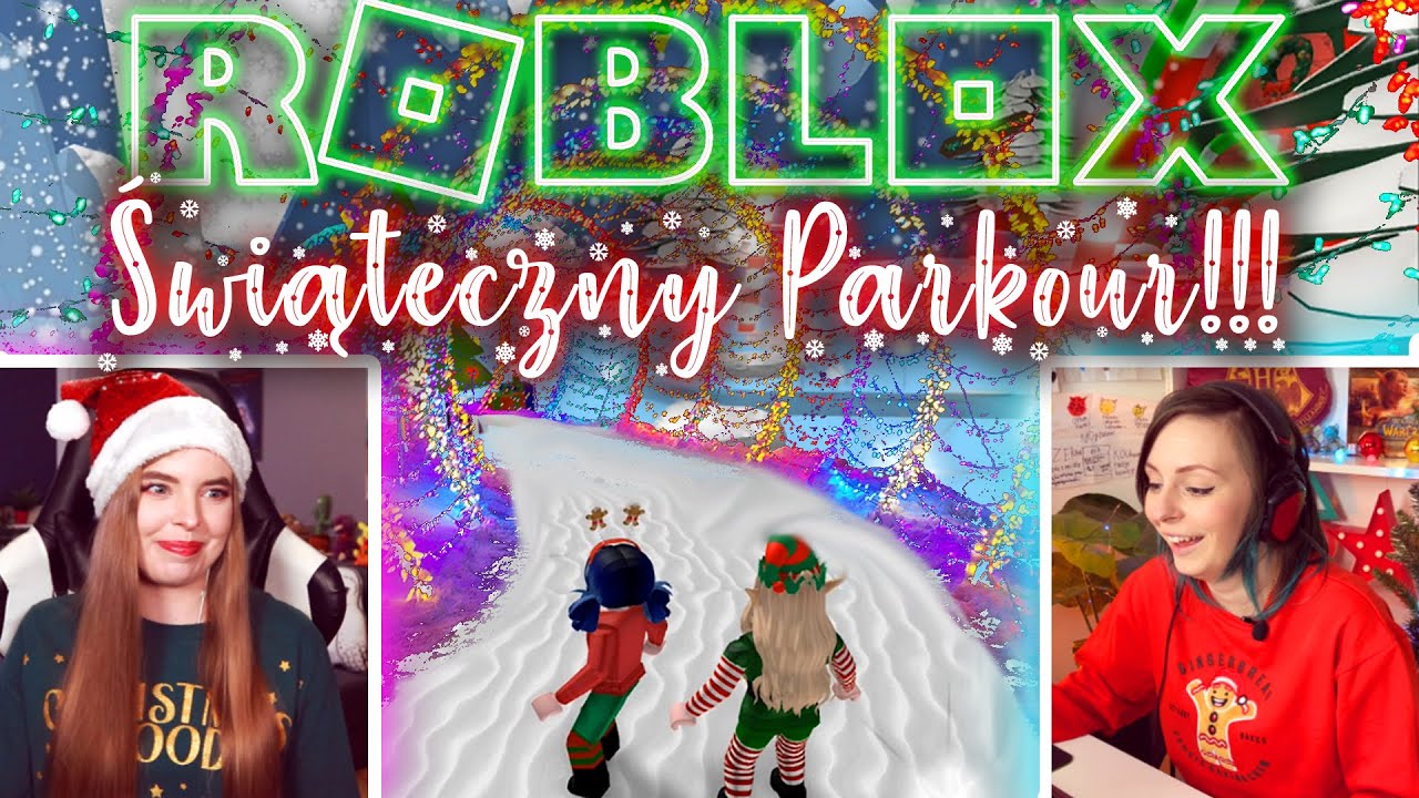 ⭐️Świąteczny PARKOUR z Werką Aferką w 🎄Roblox
