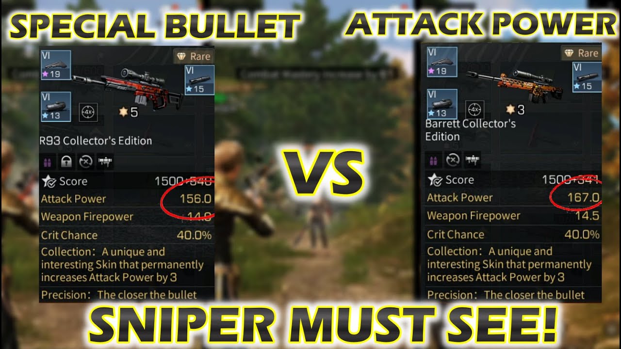 Lifeafter Attack Power VS Special Bullet Damage Test!, Lifeafter Sniper Guide