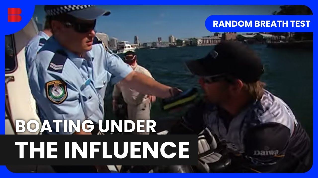 Water Police Stop Party Boat | Random Breath Test | Reality TV