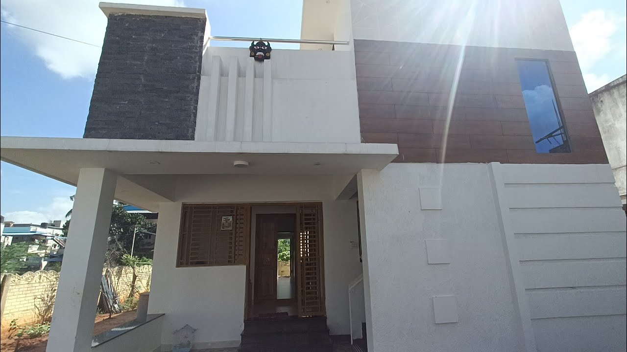 Middle Class Family Dream House Tour🏡Our New Home Tour Tamil🏡950sq.ft House Tour🏡22*42 House plan🏡