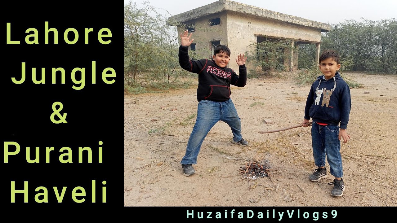 Kids Adventure: Found a Secret Abandoned Mansion in the Lahore Jungle!