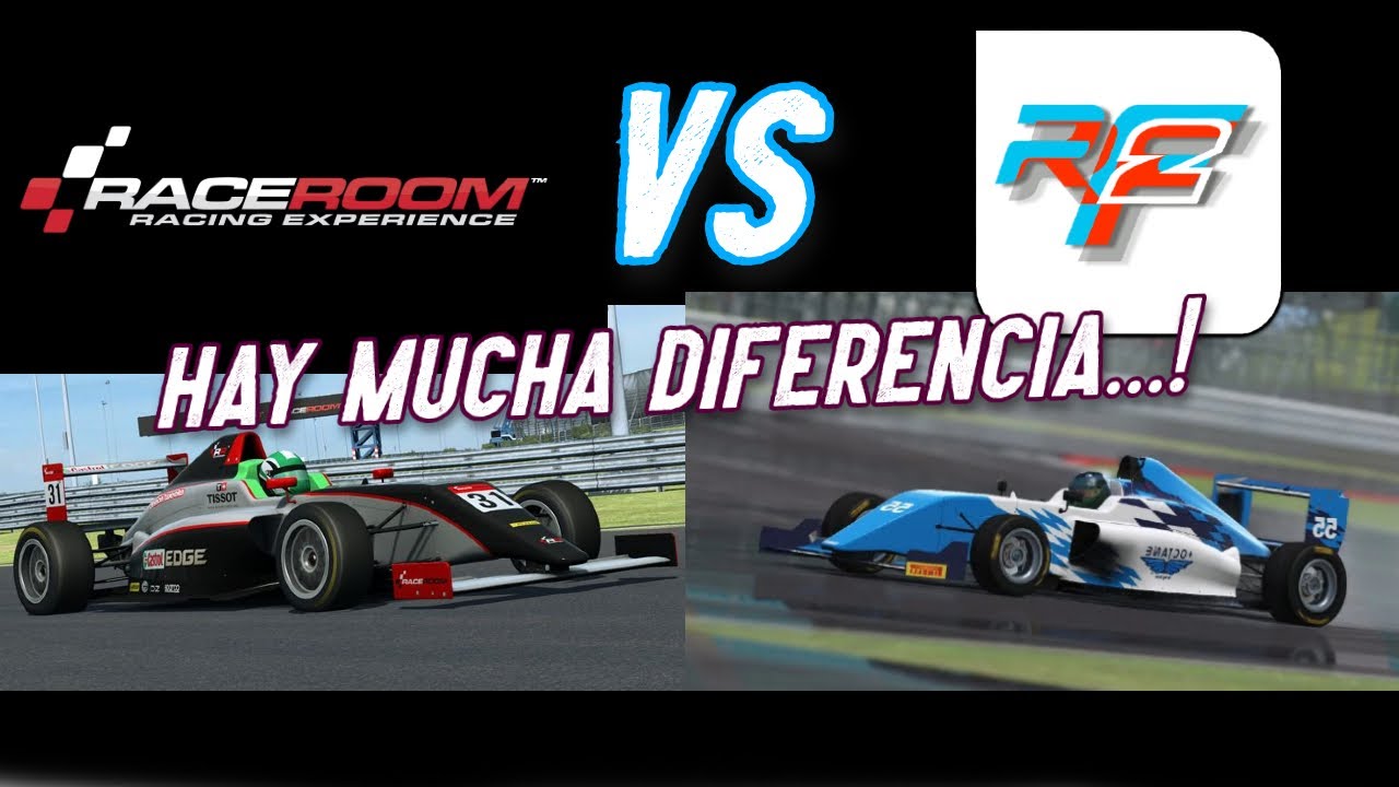 IMPRESIONANTE COMPARATIVO RFACTOR 2 VS RACEROOM Cual sera el mejor?