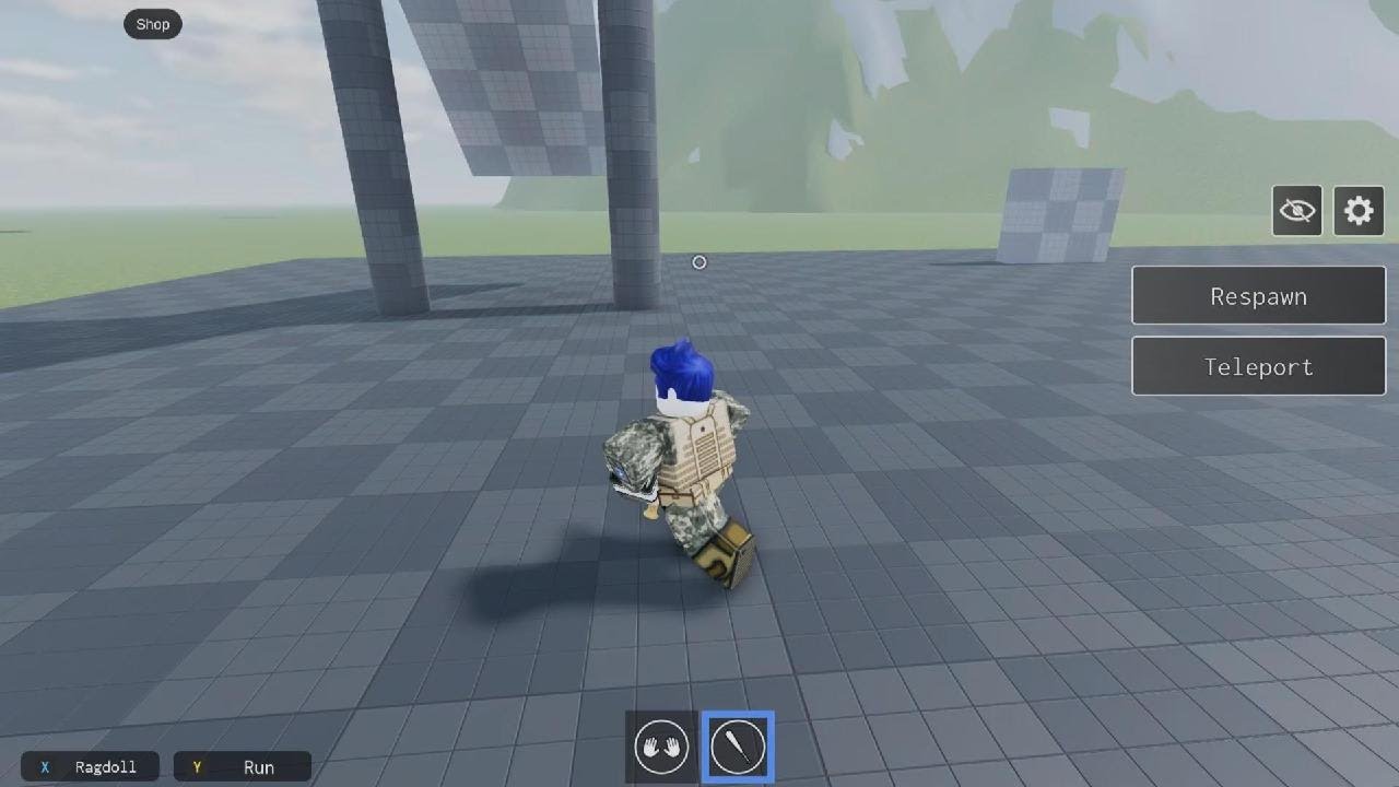 Ragdoll physics game