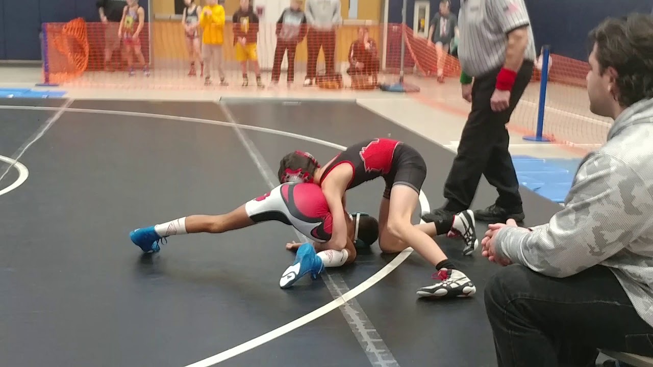 Zach 12 yr old wrestler