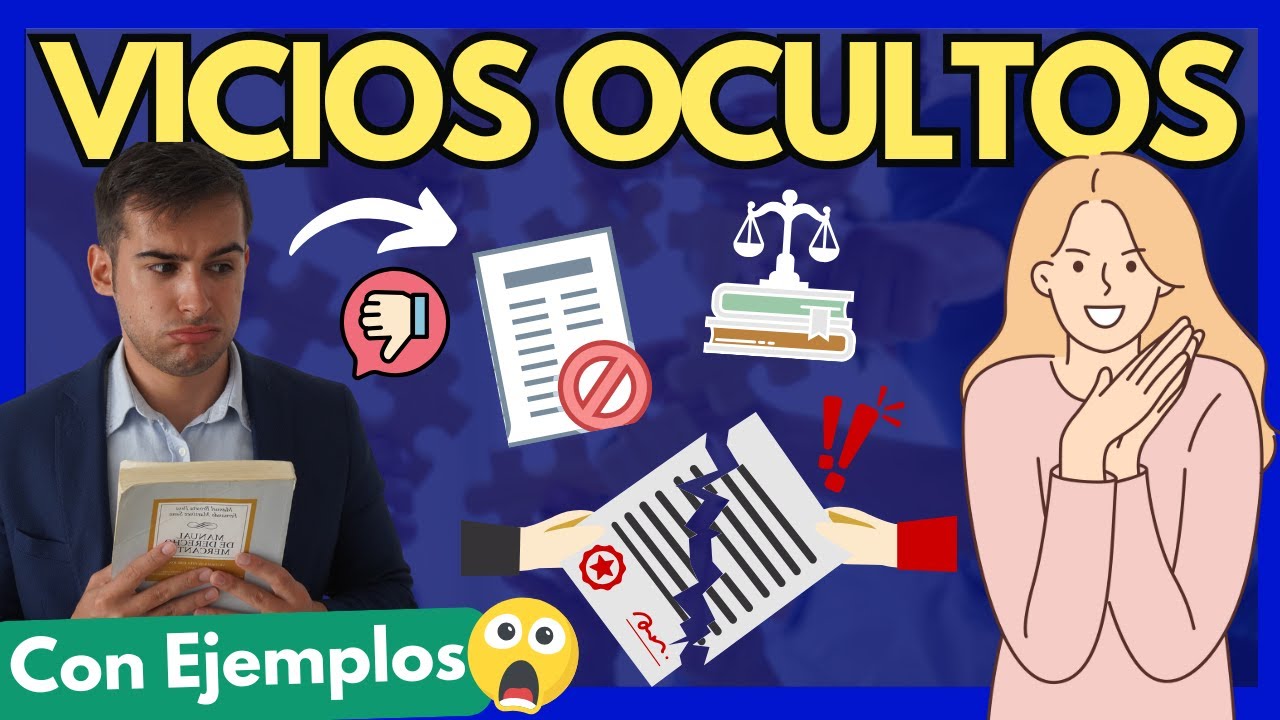 👉🏼 VICIOS OCULTOS: &iquest;Qu&eacute; son?【TODO lo que necesitas saber en materia civil con EJEMPLOS】