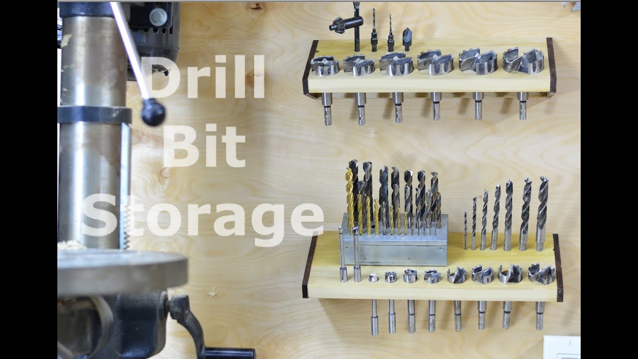 Tool wall - Drill bit storage
