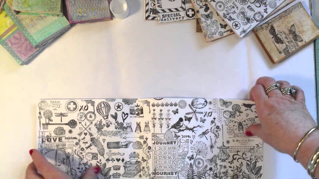 How to make easy no sew mini books
