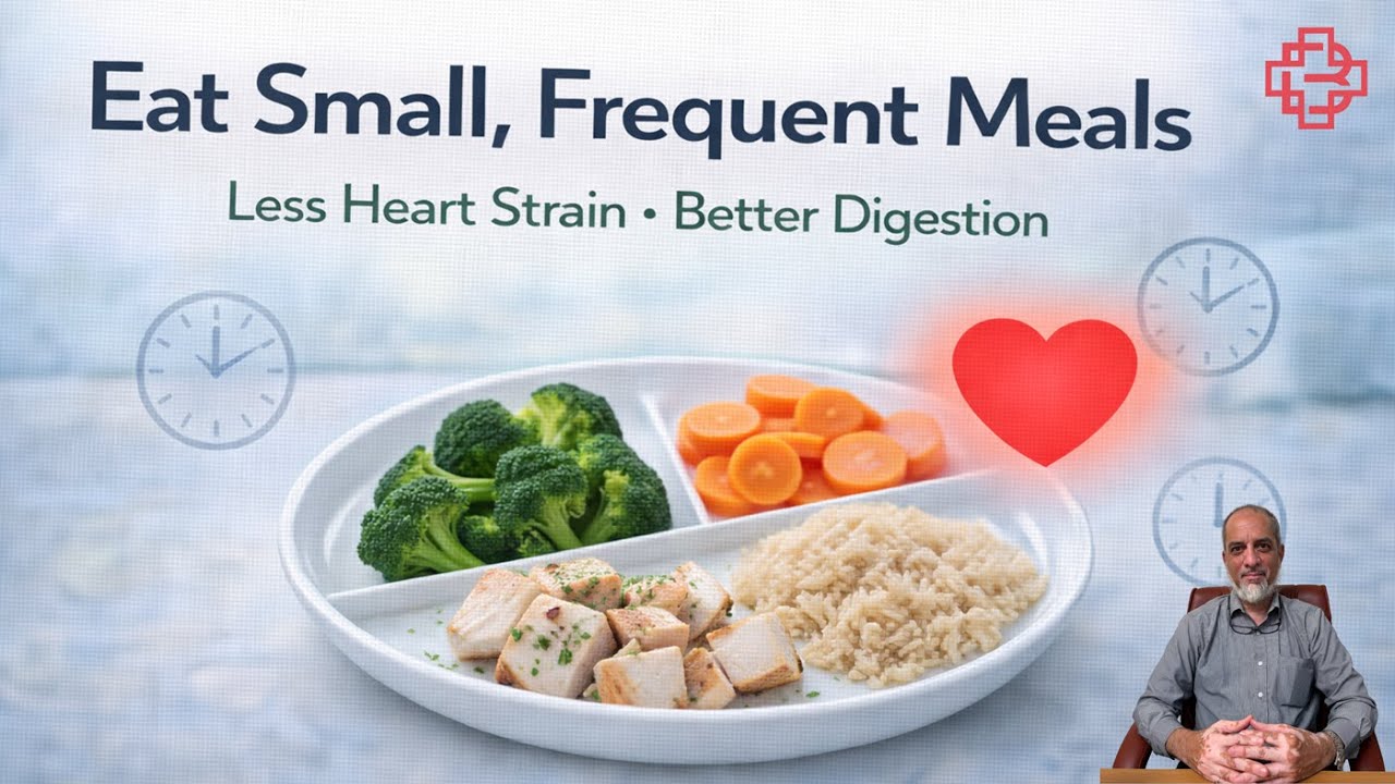 Eat Small, Frequent Meals: Reduce Heart Strain & Improve Digestion Naturally