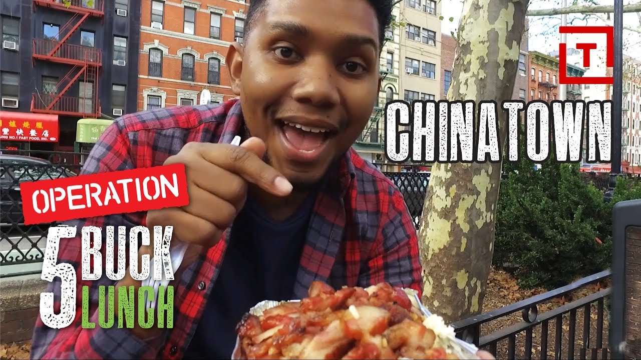 The Best Cheap Food in NYC's Chinatown || 5 Buck Lunch
