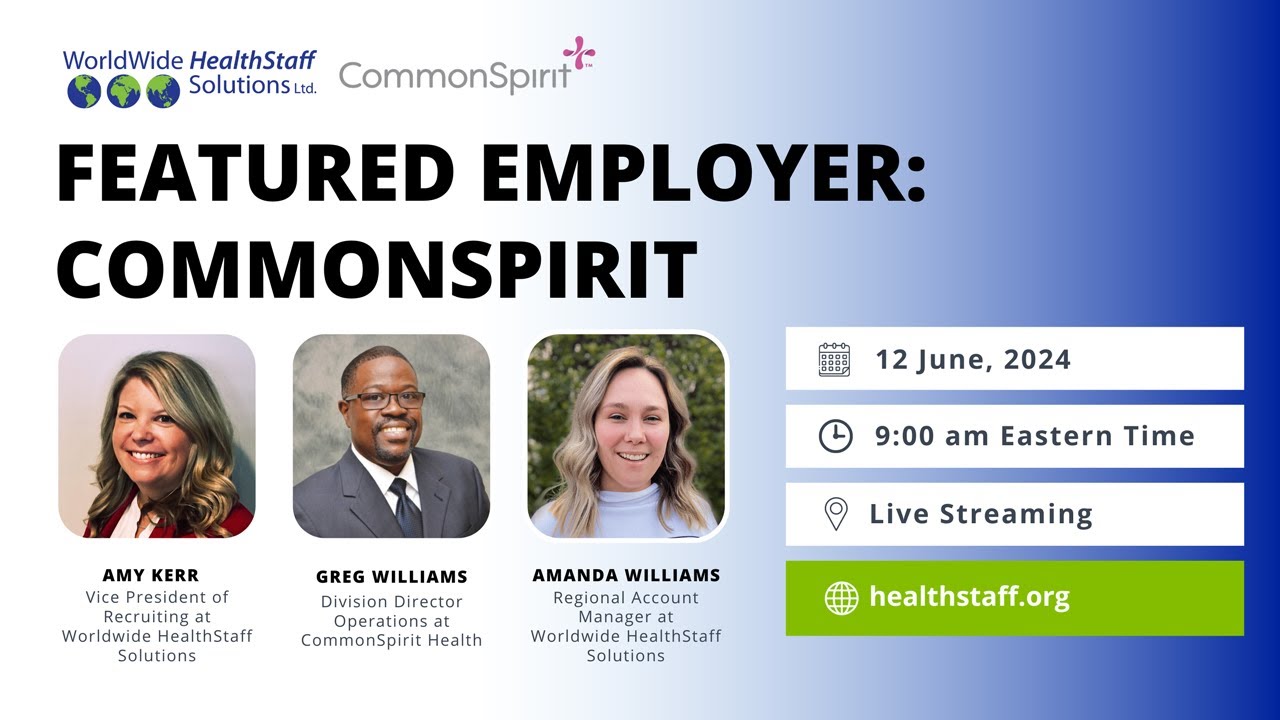 Featured Employer: CommonSpirit