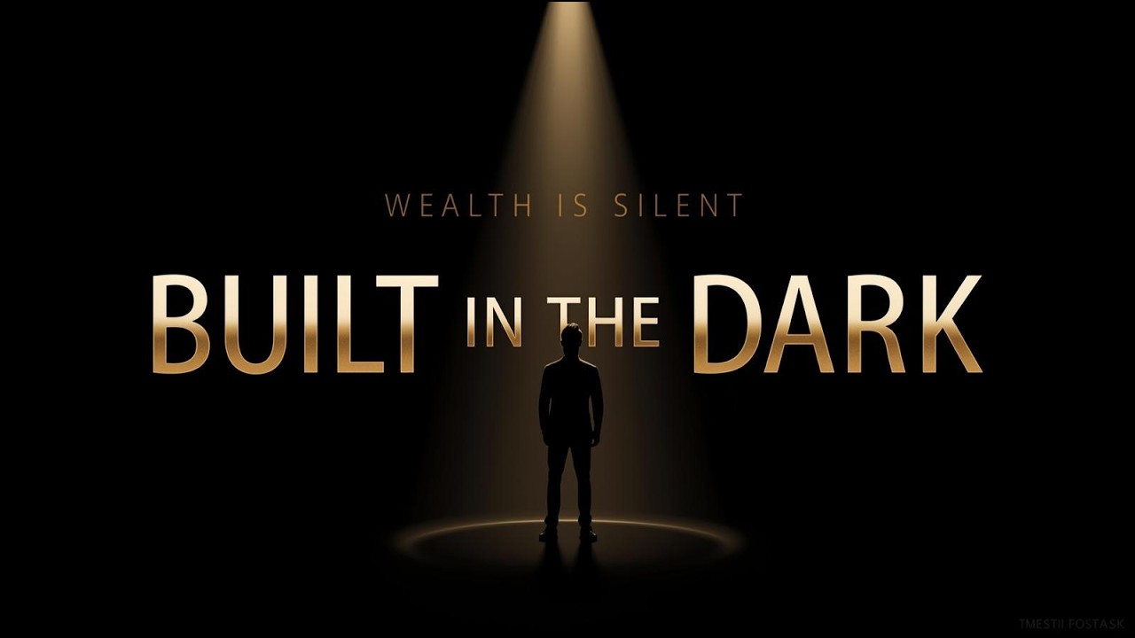 How Wealth Is Built in the Dark | The Hidden Habits of Millionaires & Financial Freedom
