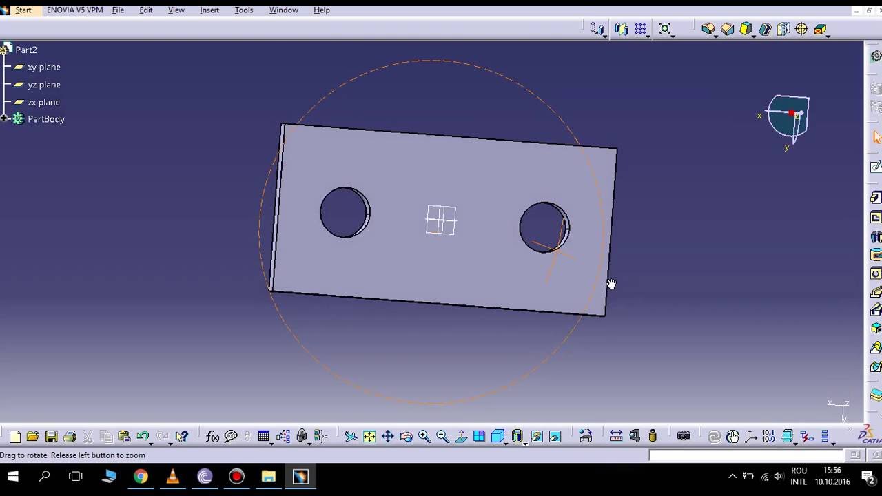 CATIA V5 | Egyszerű formák és az alapok