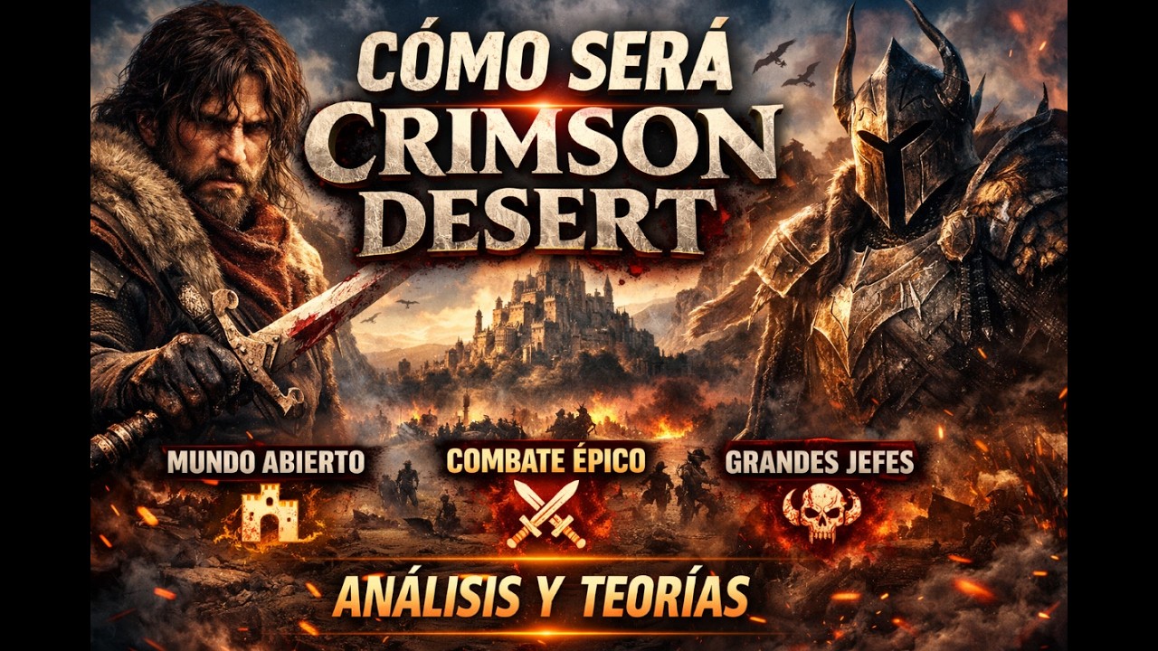 🔥 CRIMSON DESERT: Así Será REALMENTE (Análisis Brutal)