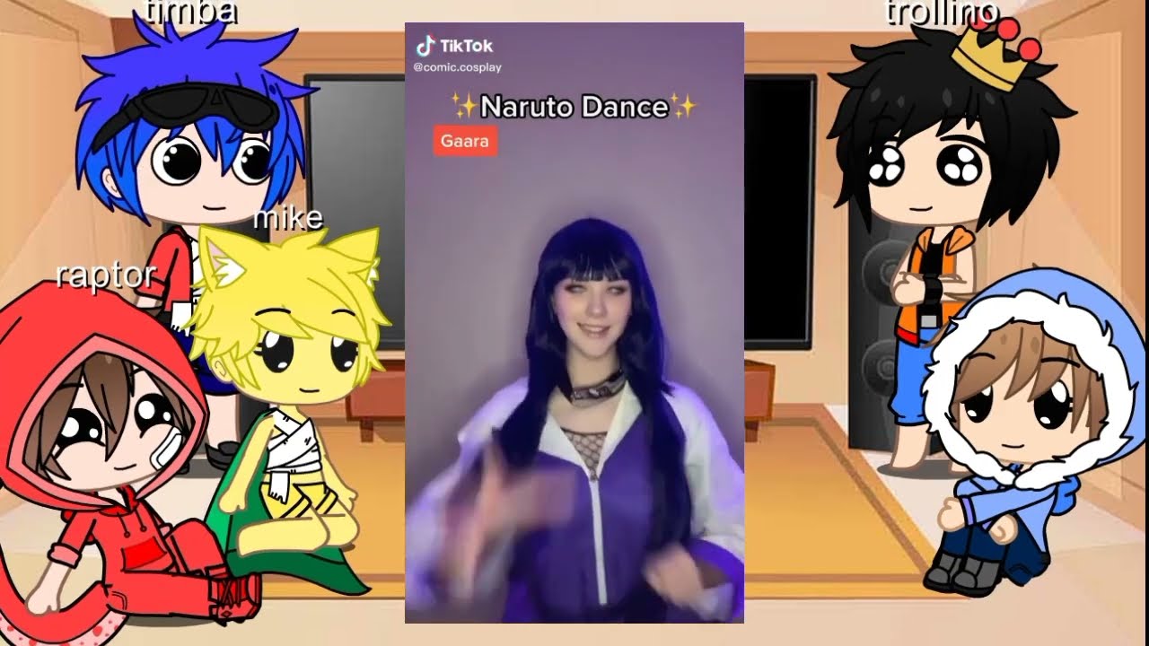 los compas reacciona a t/n es hinata (trollino x t/n)