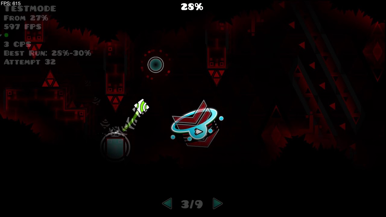Firework 3~41%, 64~100% | Geometry Dash