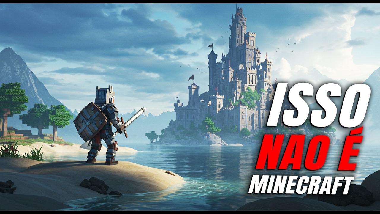 Joguei o Jogo Que Humilha o Minecraft e Entrei no Castelo Proibido