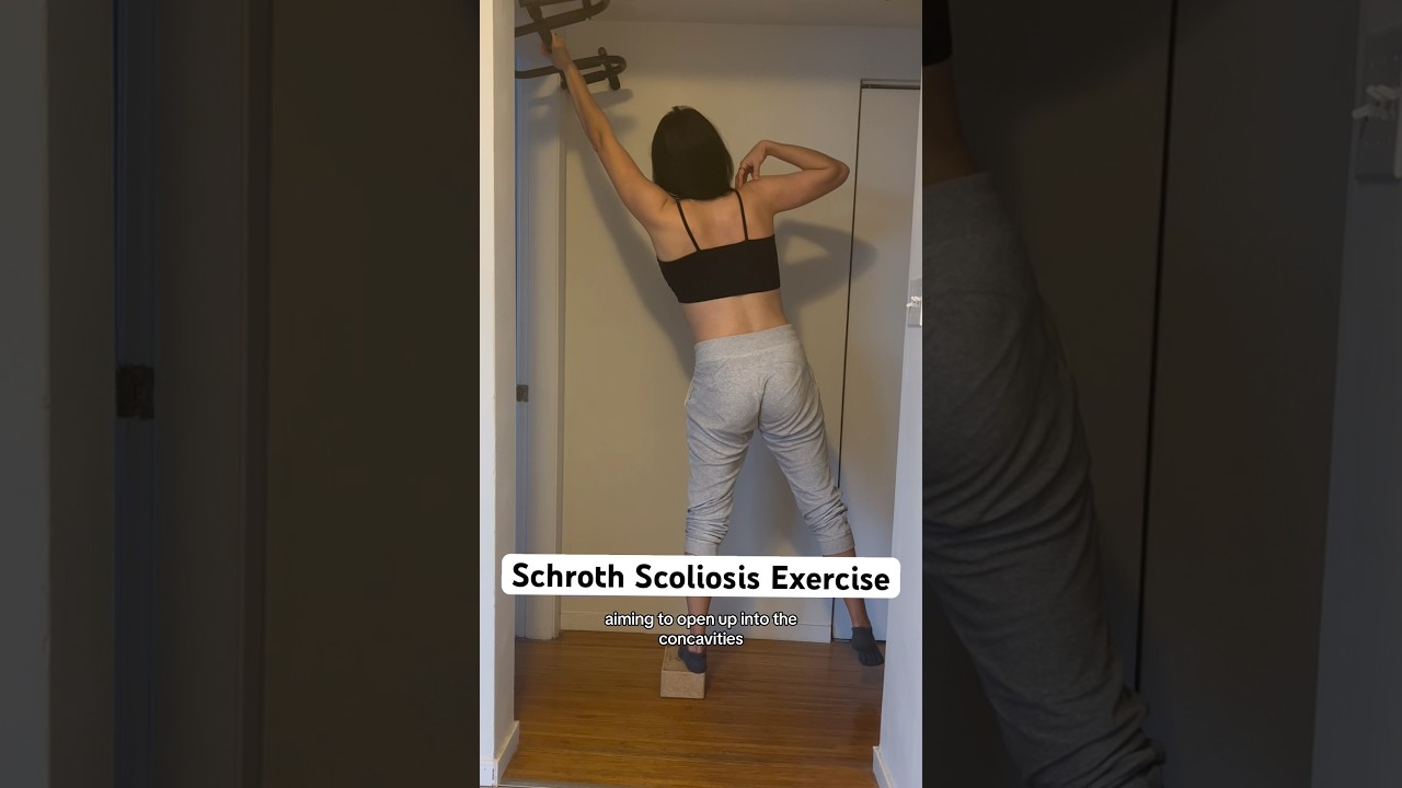 Schroth Scoliosis Exercise #scoliosistreatment #schrothmethod