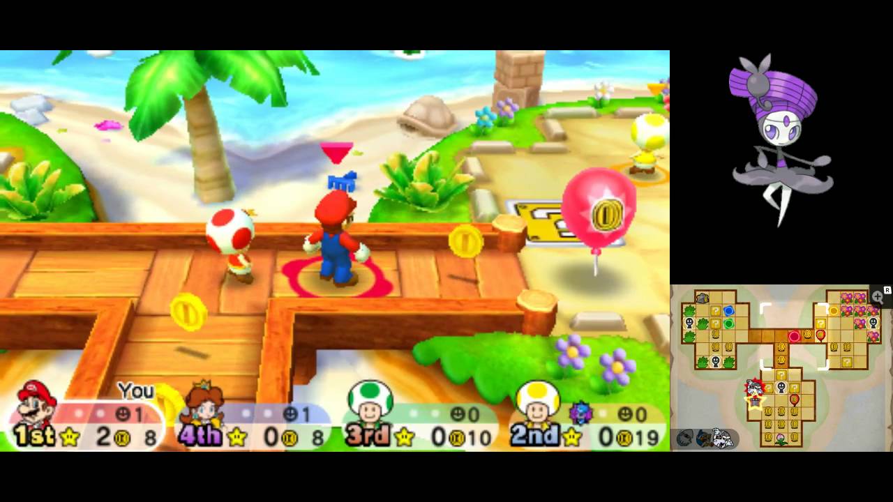 Mario Party Star Rush - Toad Scramble (World 1 - Part 1)
