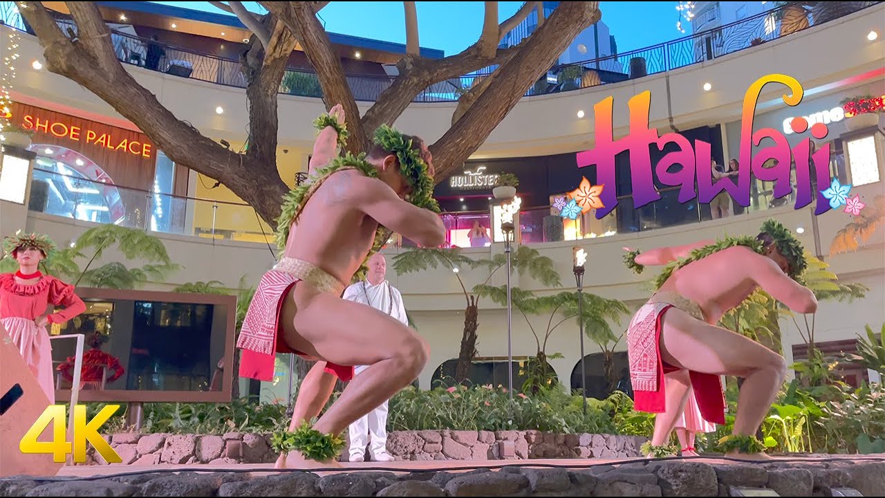 AMAZING HAWAIIAN HULA SHOW  April 2022 at International Market Place