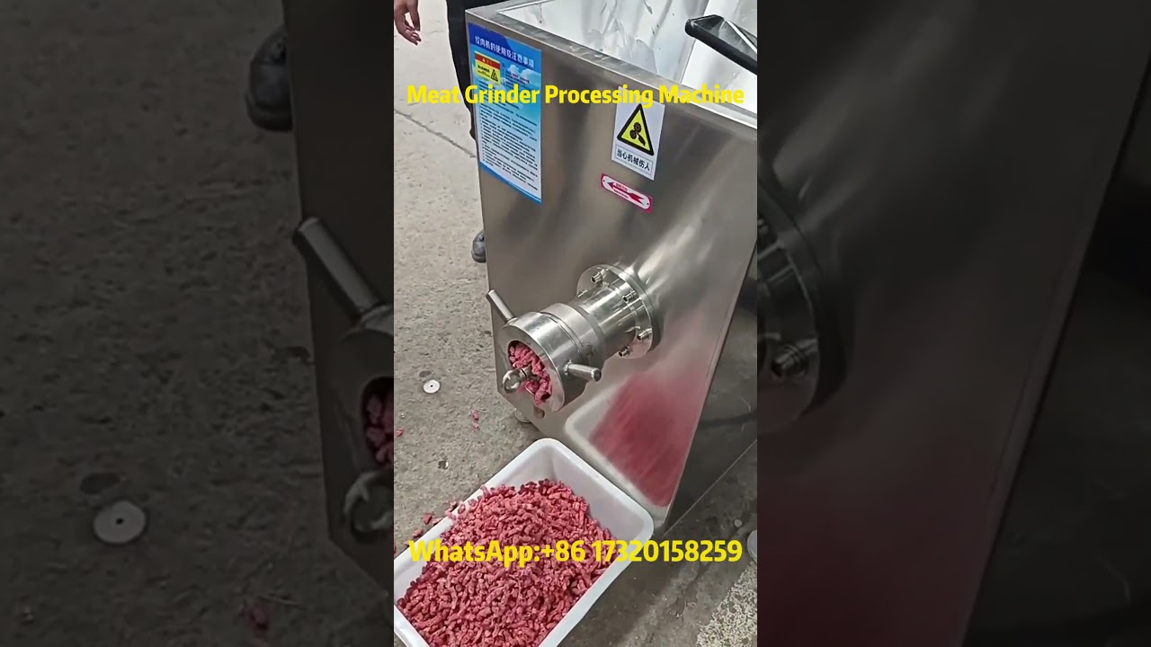 Powerful Meat Grinding Made Easy | Meat Grinder Demo#meatprocessingmachine #meatgrinder