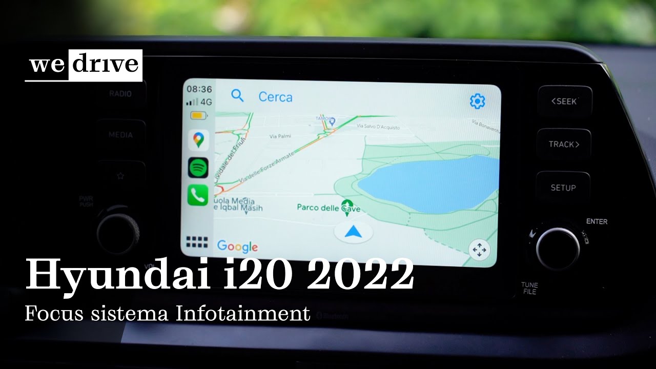 Hyundai i20 2022 | Focus sistema Infotainment