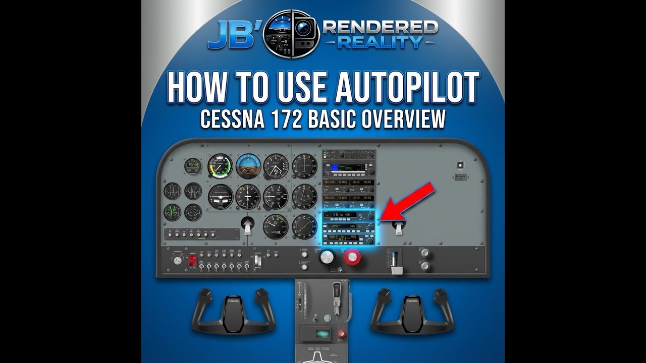 Basic Autopilot Controls for a Cessna 172