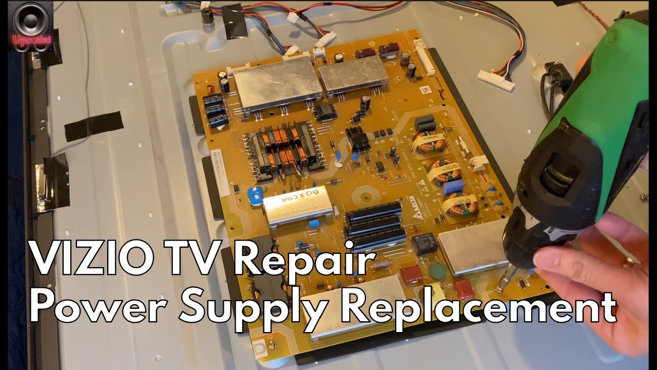 Vizio P Series Won’t Turn On?  Power Supply Diagnostic and Repair